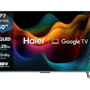 haier 50" 4k uhd hqled google tv h50p7ux
