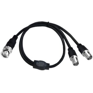 bnc y splitter cable 1 male to 2 female