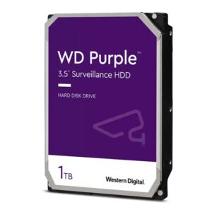 WD Purple 1TB Surveillance Hard Drive WD11PURZ – 3.5″ SATA, 5400 RPM, 64MB Cache