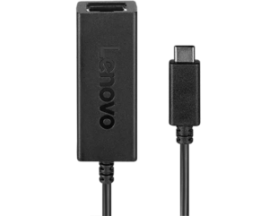 Lenovo USB-C to Ethernet Adapter (Gigabit RJ-45) 4X90S91831