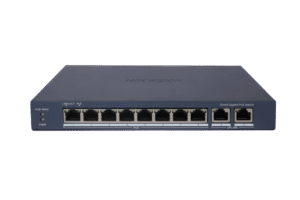 Hikvision 8-Port Gigabit PoE Smart Managed Switch DS-3E1510P-EI V2 – 2 Gigabit Uplink, 110W