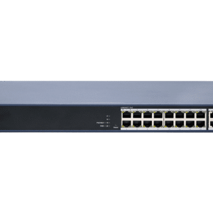 hikvision 16 port gigabit poe smart managed switch ds 3e1520p ei/m – 2 uplink + 2 sfp, 230w