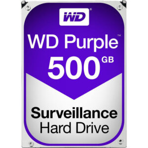 WD Purple 500GB Surveillance Hard Drive 3.5″ SATA WD05PURZ