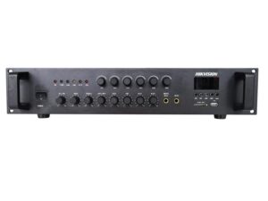 Hikvision 240W 6-Zone Analog PA Amplifier DS-QAE0A240G1-VB6 – Bluetooth, USB, SD