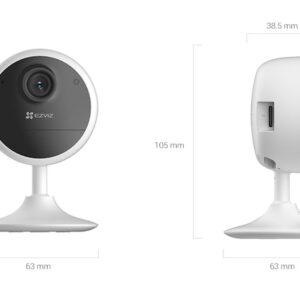 ezviz cb1 wi fi smart home battery camera – 1080p, 1600mah, two way talk