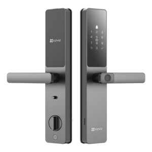 ezviz dl05 smart fingerprint door lock – fingerprint, passcode, card, key, wi fi & bluetooth, ip65