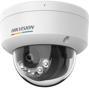 hikvision ds 2cd1167g2h liu 6mp colorvu smart hybrid light fixed dome ip camera – 2.8mm