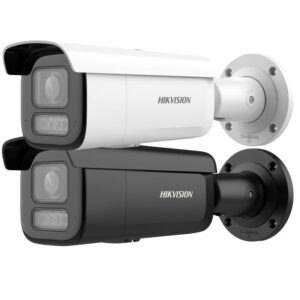 hikvision 8mp acusense smart hybrid light motorized varifocal bullet ip camera ds 2cd2683g2 lizs2u (2.8 12mm)