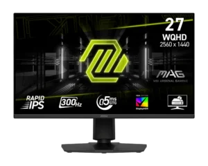 MSI MAG 275QPF X30 27″ QHD Rapid IPS Gaming Monitor – 300Hz, 0.5ms, HDMI 2.1